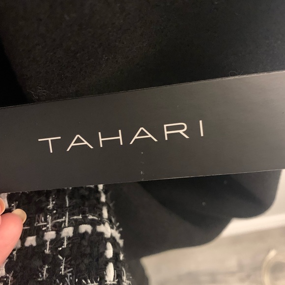 Tahari Black Wool Coat - Picture 9 of 9